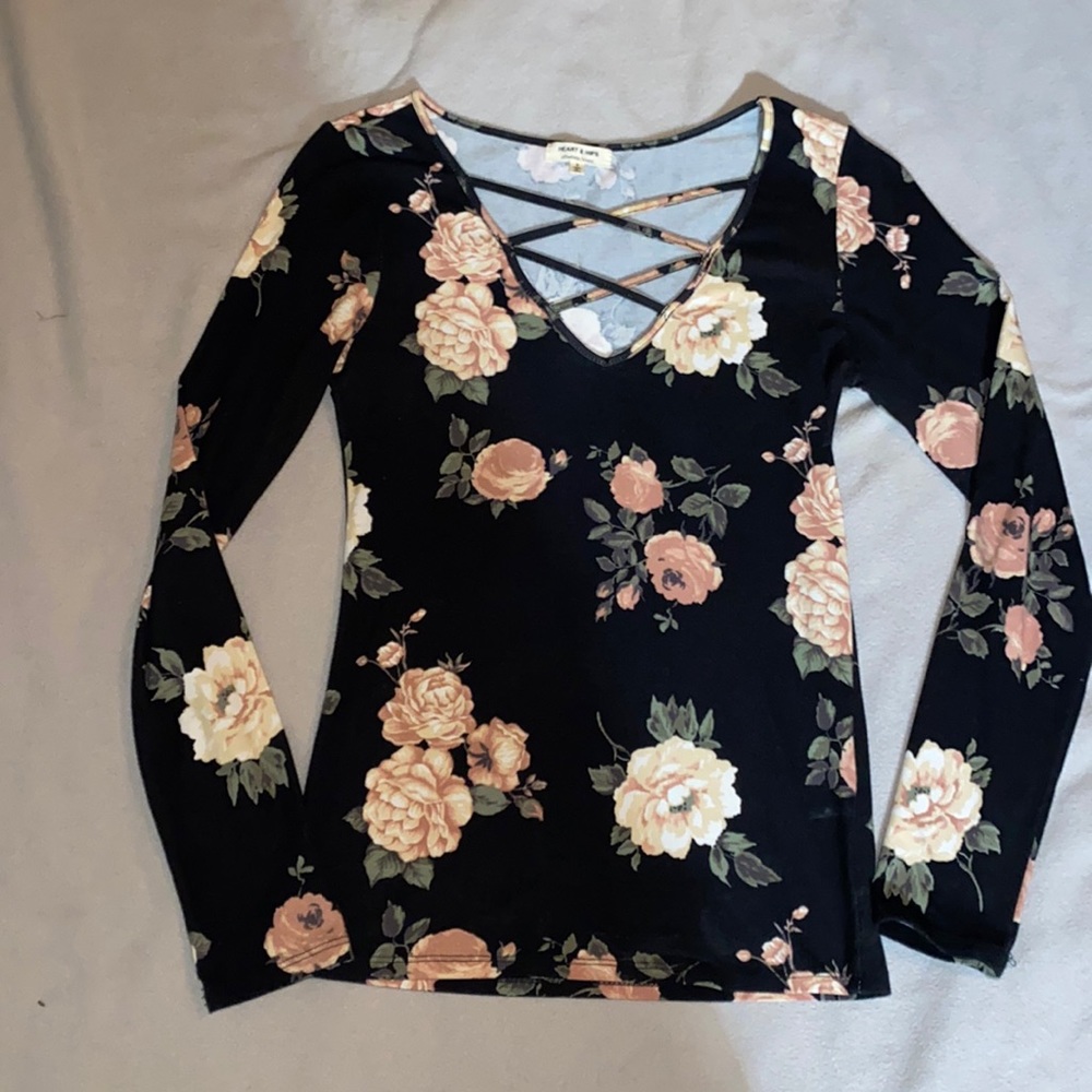 Worn once!  Heart & Hips size small
